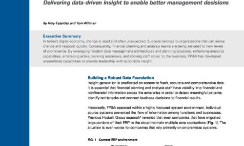 Vorteile von Cloud-basierten EPM für FP & A