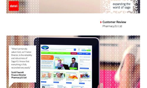 Erweiterung der Welt von Sage: Customer Review Pharmacy2u Ltd