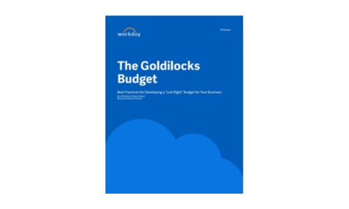 Das Goldillocks -Budget